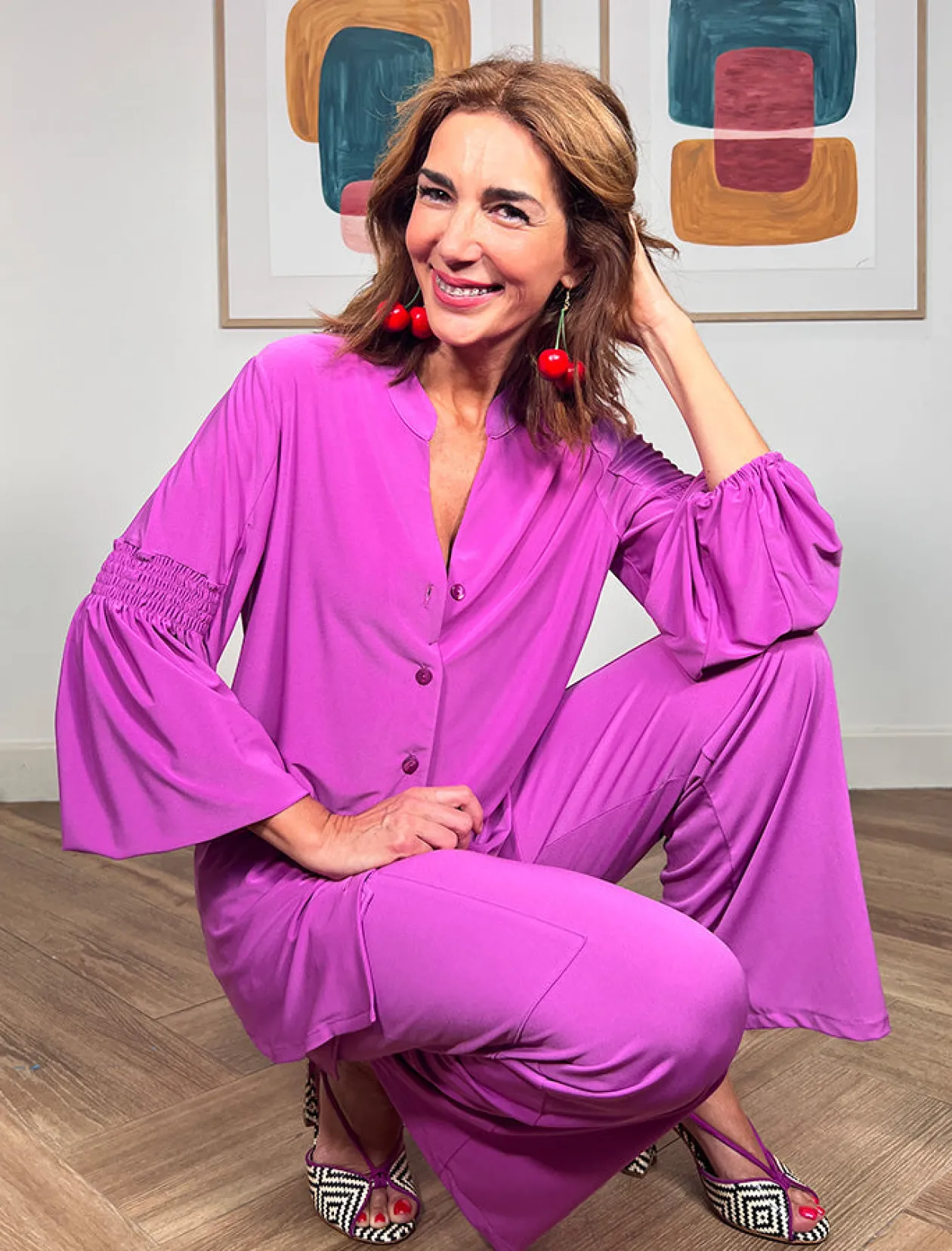 PANTALON CARGO PERFECTO ROSA