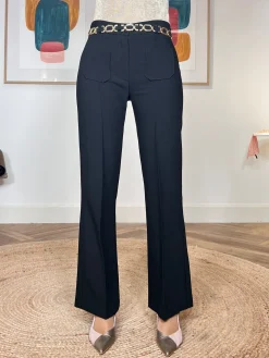 PANTALON IDEAL DE BOLSILLOS NEGRO