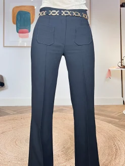 PANTALON IDEAL DE BOLSILLOS NEGRO