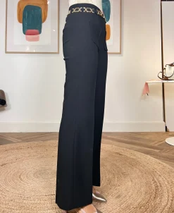 PANTALON IDEAL DE BOLSILLOS NEGRO