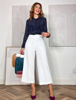 Pantalon imprescindible blanco
