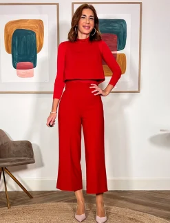 PANTALON IMPRESCINDIBLE ROJO