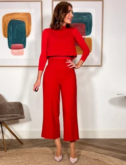 PANTALON IMPRESCINDIBLE ROJO