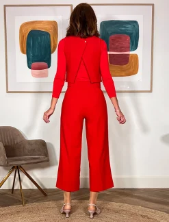 PANTALON IMPRESCINDIBLE ROJO