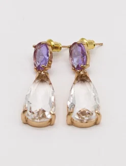 PENDIENTES CRISTAL
