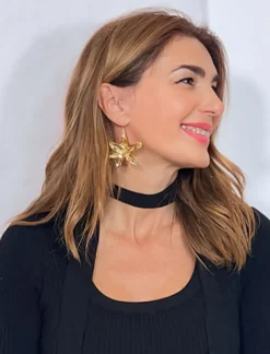 Pendientes en flor