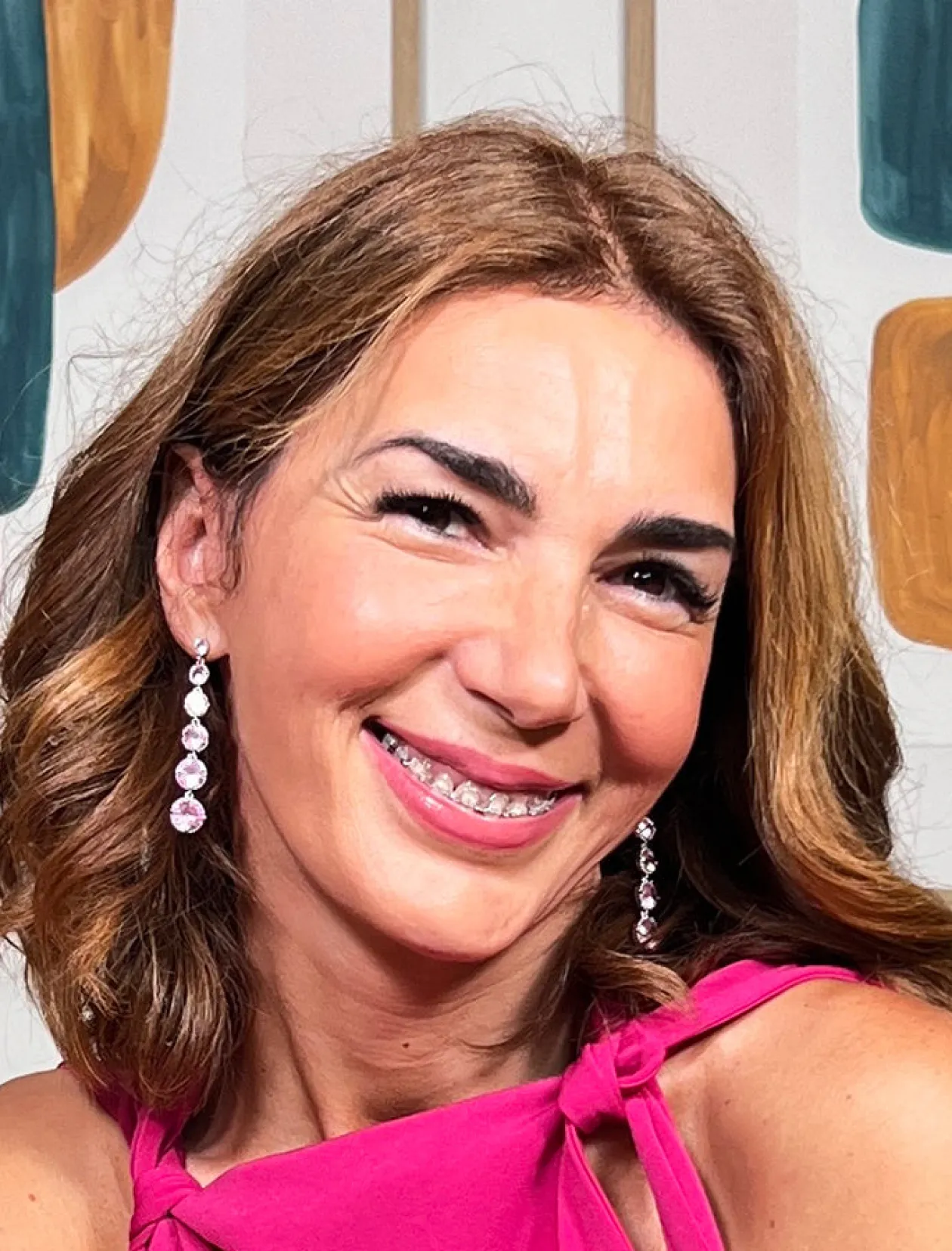 PENDIENTES LUZ ROSADA