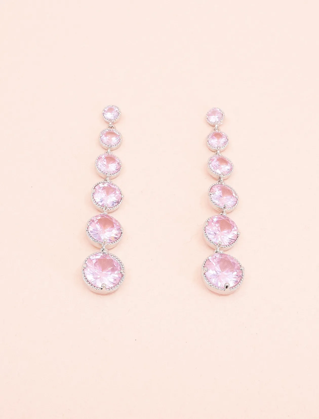 PENDIENTES LUZ ROSADA