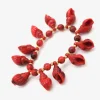 Pulsera caracolas chic coral