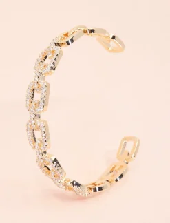 Pulsera Eslabones De Circonitas