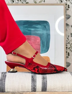 Salón Rive Chic Rojo