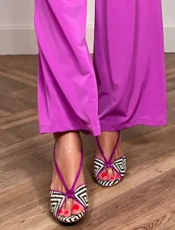 Sandalia Cristel grabada