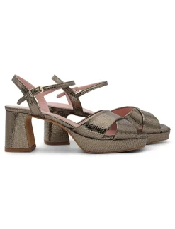 Sandalia Más Cómoda Metalizada