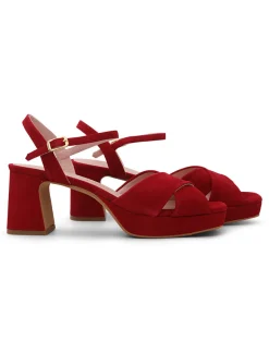 Sandalia Más Cómoda Rojo