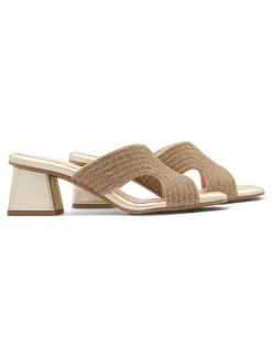 SANDALIA STRASS CHIC ORO