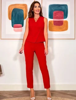 Total look para todo chic rojo