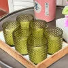 VASOS CRISTAL VERDE (Set de 6)