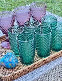 VASOS ESMERALDA (SET 6)