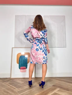 Vestido camisero para todo flor
