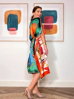 Vestido de seda Elegancia chic
