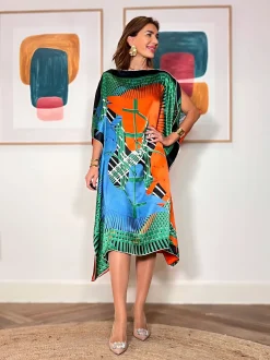 Vestido de seda Elegancia chic
