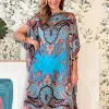 Vestido de seda muy cashemir