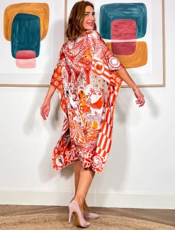 VESTIDO DE SEDA RIVE GAUCHE
