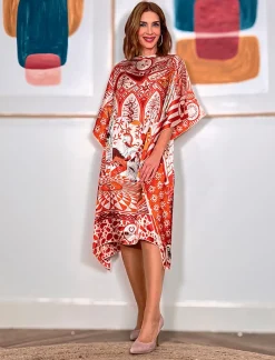 VESTIDO DE SEDA RIVE GAUCHE
