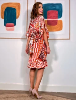 VESTIDO DE SEDA RIVE GAUCHE