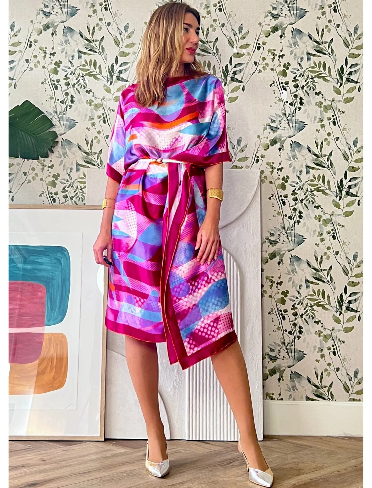 Vestido de seda Valerie
