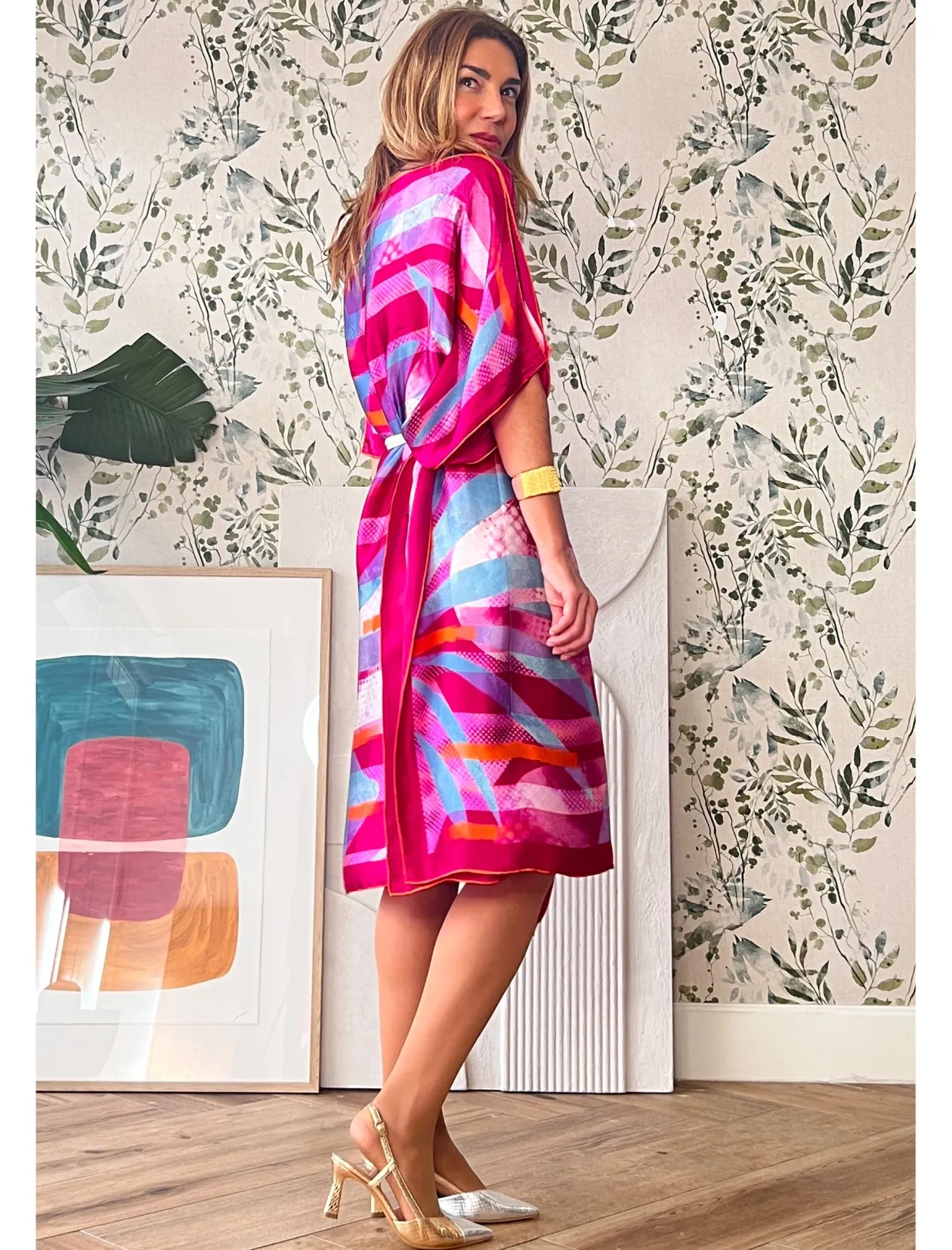 Vestido de seda Valerie