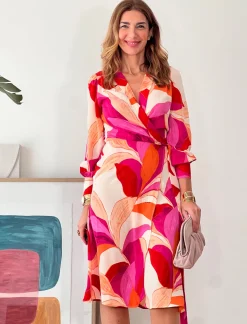 Vestido fluido floral