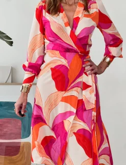 Vestido fluido floral
