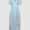 Vestido Fluido más Azul