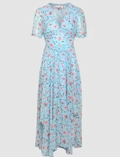 Vestido Fluido más Azul