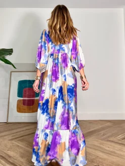 Vestido Ideal boho fluido