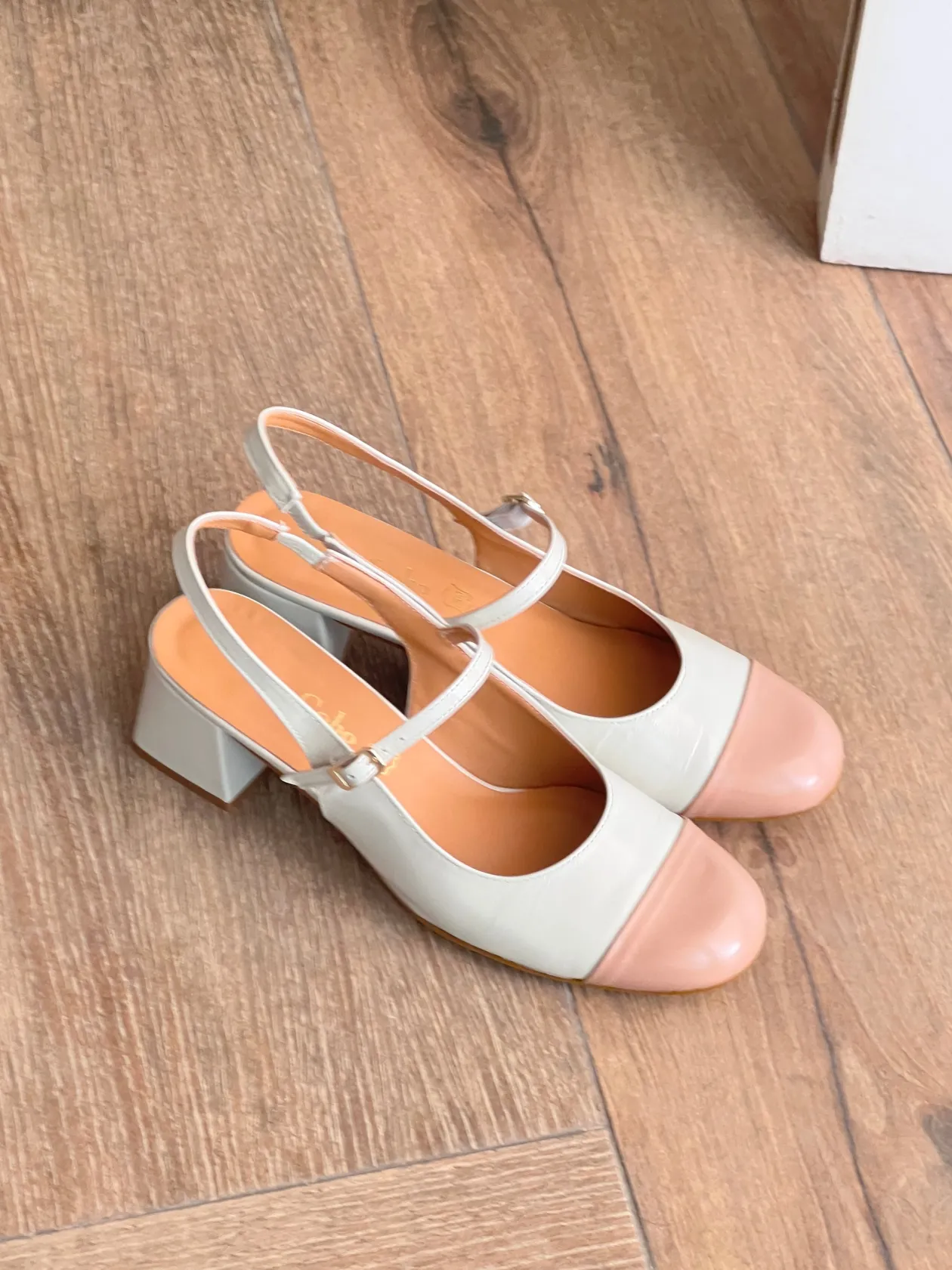 Zapatos Mary Jane Coco hielo/tostado