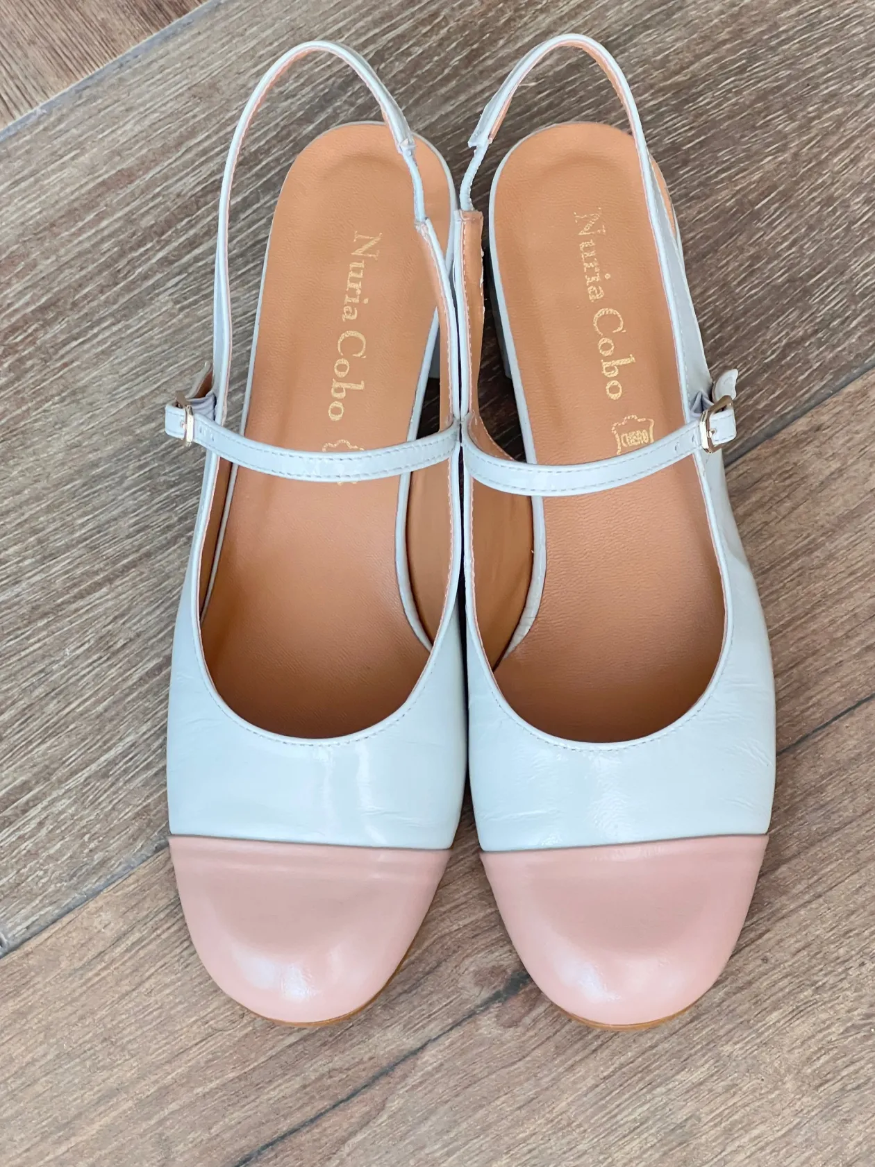 Zapatos Mary Jane Coco hielo/tostado
