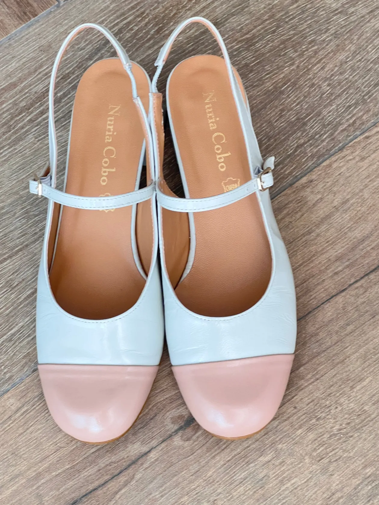 Zapatos Mary Jane Coco hielo/tostado